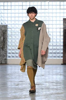 Milan, Milan Men s Fashion Week: Fall Winter 2026 - Men s Fashion, Fall Winter 2026 - Simon Cracker fashion show. Fashion show photo: model  Copyright: xSimonaxChiocciax xipa-agency.netx xFotosickix IPA_Agency_IPA70243024