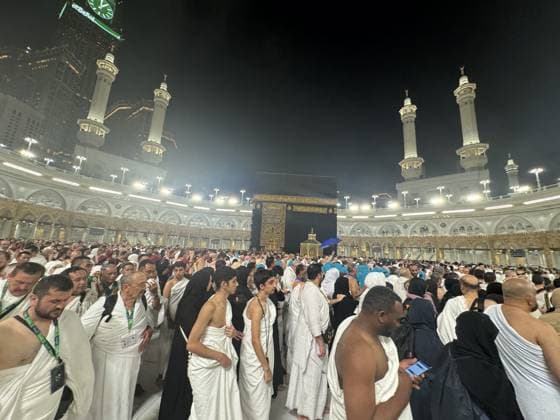 Muslims perform Umrah pilgrimage in Mecca MECCA, SAUDI ARABIA - JANUARY 18: Muslims arrive from different countries for Umrah perform tawaf around the Kaaba, completing their pilgrimage rituals in Mecca, Saudi Arabia on January 18, 2026. Yucel Velioglu Anadolu Mecca Saudi Arabia. Editorial use only. Please get in touch for any other usage.  Copyright: x2026xAnadoluxYucelxVelioglux