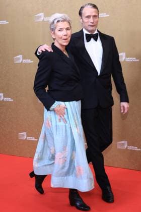 European Film Awards 2026 Red Carpet and Award Ceremony Hanne Jacobsen, Mads Mikkelsen European Film Awards 2026, Haus der Kulturen der Welt, Berlin Date 17 01 2026 Copyright: xEventpressxKratschx