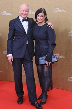 European Film Awards 2026 Red Carpet and Award Ceremony Stellan Skarsgard, Yngvill Kolset Haga European Film Awards 2026, Haus der Kulturen der Welt, Berlin Date 17 01 2026 Copyright: xEventpressxKratschx