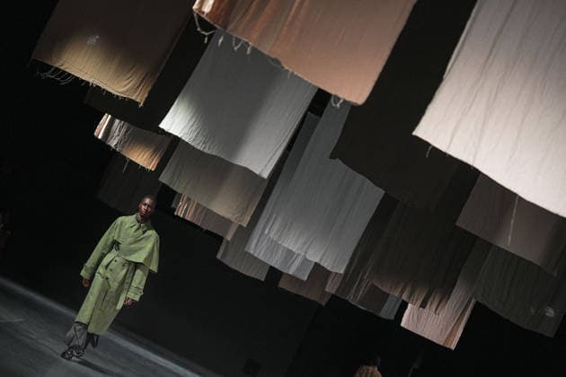 Milan, Milan Men s Fashion Week: Fall Winter 2026 - Men s Fashion, Fall Winter 2026 - QASIMI Fashion Show - Catwalk In the photo: Model  Copyright: xRiccardoxGIordanox xipa-agency.netx xRiccardoxGiordanox IPA_Agency_IPA70249356