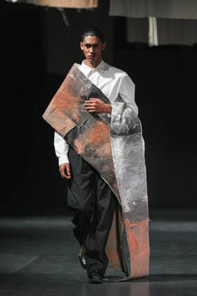 Milan, Milan Men s Fashion Week: Fall Winter 2026 - Men s Fashion, Fall Winter 2026 - QASIMI Fashion Show - Catwalk In the photo: Model  Copyright: xRiccardoxGIordanox xipa-agency.netx xRiccardoxGiordanox IPA_Agency_IPA70249429