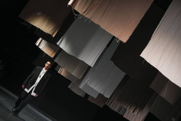 Milan, Milan Men s Fashion Week: Fall Winter 2026 - Men s Fashion, Fall Winter 2026 - QASIMI Fashion Show - Catwalk In the photo: Model  Copyright: xRiccardoxGIordanox xipa-agency.netx xRiccardoxGiordanox IPA_Agency_IPA70249305