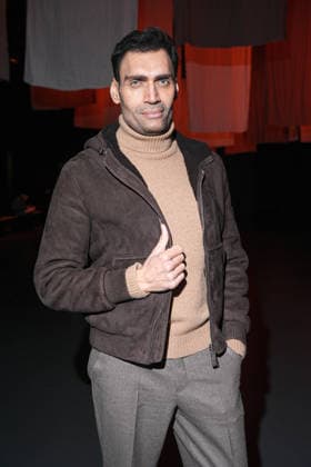 Milan, Milan Men s Fashion Week: Fall Winter 2026 - Men s Fashion, Fall Winter 2026 - QASIMI Fashion Show - front row In the photo: Jeetendr Sehdev  Copyright: xRiccardoxGIordanox xipa-agency.netx xRiccardoxGiordanox IPA_Agency_IPA70250076
