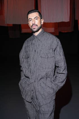 Milan, Milan Men s Fashion Week: Fall Winter 2026 - Men s Fashion, Fall Winter 2026 - QASIMI Fashion Show - front row In the photo: Felipe Gonzalez  Copyright: xRiccardoxGIordanox xipa-agency.netx xRiccardoxGiordanox IPA_Agency_IPA70250080