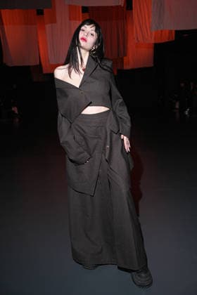 Milan, Milan Men s Fashion Week: Fall Winter 2026 - Men s Fashion, Fall Winter 2026 - QASIMI Fashion Show - front row In the photo: Greta Menchi  Copyright: xRiccardoxGIordanox xipa-agency.netx xRiccardoxGiordanox IPA_Agency_IPA70250082