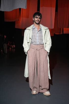 Milan, Milan Men s Fashion Week: Fall Winter 2026 - Men s Fashion, Fall Winter 2026 - QASIMI Fashion Show - front row In the photo: Olaf Hernandez  Copyright: xRiccardoxGIordanox xipa-agency.netx xRiccardoxGiordanox IPA_Agency_IPA70250182