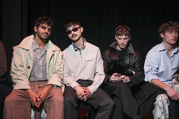 Milan, Milan Men s Fashion Week: Fall Winter 2026 - Men s Fashion, Fall Winter 2026 - QASIMI Fashion Show - front row In the photo:  Copyright: xRiccardoxGIordanox xipa-agency.netx xRiccardoxGiordanox IPA_Agency_IPA70250265