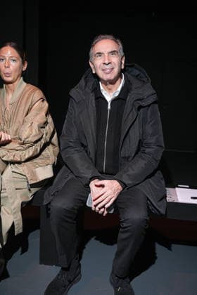 Milan, Milan Men s Fashion Week: Fall Winter 2026 - Men s Fashion, Fall Winter 2026 - QASIMI Fashion Show - front row In the photo: Carlo Capasa  Copyright: xRiccardoxGIordanox xipa-agency.netx xRiccardoxGiordanox IPA_Agency_IPA70250410