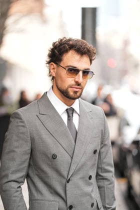 Milan, Milan Men s Fashion Week: Fall Winter 2026 - Men s Fashion, Fall Winter 2026 - Prada Fashion Show - Guests leaving the Hotel Paris. In the photo: Saint Levant  Copyright: xRiccardoxGIordanox xipa-agency.netx xRiccardoxGiordanox IPA_Agency_IPA70250998