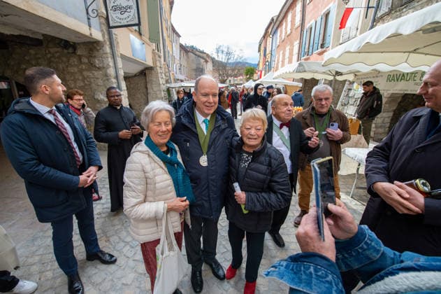 Le Prince Albert de Monaco,invité dhonneur à la fête de lolive et de lhuile à Buis les Baronnies Fete de lOlive et de lHuile, Prince Albert de Monaco Invite dHonneur 452274 2026 01 18 Drome Buis les Baronnies France Prince Albert II Monaco  Copyright: xMaksxHimx xStarfacex STAR_452274_002