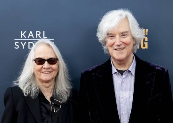 AMSTERDAM Film producer Karl Sydow and his wife, Anita Sydow, walk the red carpet at the world premiere of Sting s The Last Ship at CarrÃ . SANDER KONING ANP netherlands out - belgium out  Copyright: xx x547893619x originalFilename: 547893619.jpg