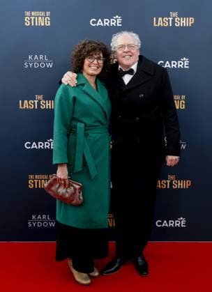 AMSTERDAM Comedian Bert Visscher and his wife Pien Visscher on the red carpet at the world premiere of Sting s The Last Ship at CarrÃ . SANDER KONING ANP netherlands out - belgium out  Copyright: xx x547897761x originalFilename: 547897761.jpg