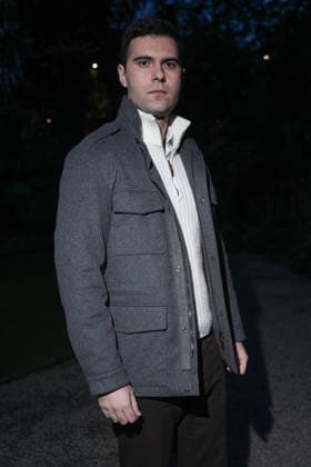 Milan, Milan Men s Fashion Week: Fall Winter 2026 - Men s Fashion, Fall Winter 2026 - Tod s Presentation - Arrivals In the photo: guest  Copyright: xRiccardoxGIordanox xipa-agency.netx xRiccardoxGiordanox IPA_Agency_IPA70262574
