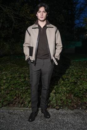 Milan, Milan Men s Fashion Week: Fall Winter 2026 - Men s Fashion, Fall Winter 2026 - Tod s Presentation - Arrivals In the photo: Mattia Basso  Copyright: xRiccardoxGIordanox xipa-agency.netx xRiccardoxGiordanox IPA_Agency_IPA70262591