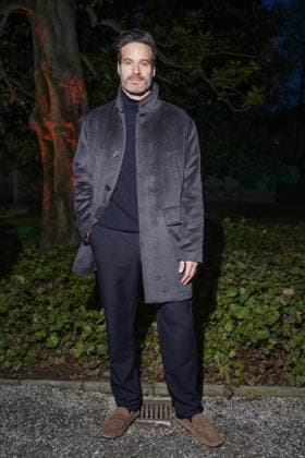 Milan, Milan Men s Fashion Week: Fall Winter 2026 - Men s Fashion, Fall Winter 2026 - Tod s Presentation - Arrivals In the photo: David Miller  Copyright: xRiccardoxGIordanox xipa-agency.netx xRiccardoxGiordanox IPA_Agency_IPA70262696
