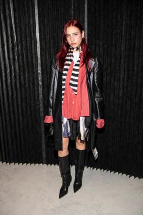 Milan Fashion Week - Men F W 2026-27 Victor Hart Men and Women Fashion Show Front Row Milan, Italy Giorgia Castagna Milan Fashion Week - Men F W 2026-27 Victor Hart Men and Women Fashion Show Front Row Milan, Italy 18th January 2026 SGPItalia id 134355_001 Not Exclusive  Copyright: xJohnnyxDallaxLibera SGPx