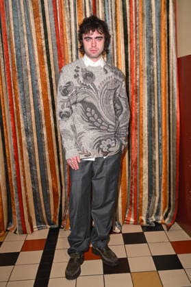 Milan, Milan Men s Fashion Week: Fall Winter 2026 - Men s Fashion, Fall Winter 2026 - Etro - presentation. Pictured: Lennon Gallagher  Copyright: xSimonaxChiocciax xipa-agency.netx xFotosickix IPA_Agency_IPA70266174