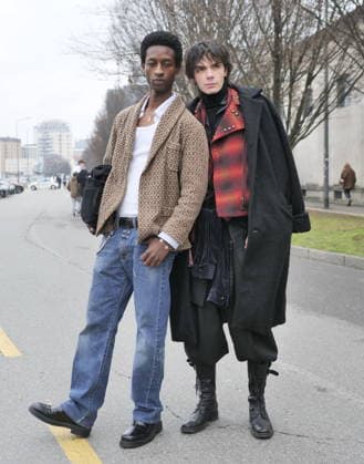 Milan, Milan Men s Fashion Week: Fall Winter 2026 2027 - Men s Fashion, Fall Winter 2026. - Prada fashion show - In the photo Guest  Copyright: xLucaxPontix xipa-agency.netx xLucaPonti IpaAgencyx IPA_Agency_IPA70265276