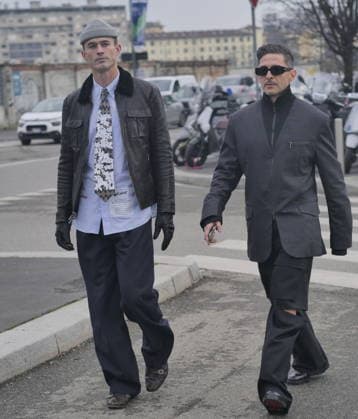 Milan, Milan Men s Fashion Week: Fall Winter 2026 2027 - Men s Fashion, Fall Winter 2026. - Prada fashion show - In the photo Guest  Copyright: xLucaxPontix xipa-agency.netx xLucaPonti IpaAgencyx IPA_Agency_IPA70265328