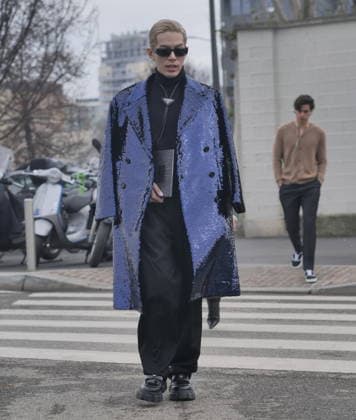 Milan, Milan Men s Fashion Week: Fall Winter 2026 2027 - Men s Fashion, Fall Winter 2026. - Prada fashion show - In the photo Guest  Copyright: xLucaxPontix xipa-agency.netx xLucaPonti IpaAgencyx IPA_Agency_IPA70265192