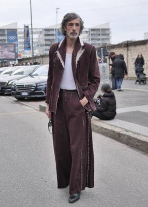 Milan, Milan Men s Fashion Week: Fall Winter 2026 2027 - Men s Fashion, Fall Winter 2026. - Prada fashion show - In the photo Guest  Copyright: xLucaxPontix xipa-agency.netx xLucaPonti IpaAgencyx IPA_Agency_IPA70265283