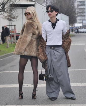 Milan, Milan Men s Fashion Week: Fall Winter 2026 2027 - Men s Fashion, Fall Winter 2026. - Prada fashion show - In the photo Guest  Copyright: xLucaxPontix xipa-agency.netx xLucaPonti IpaAgencyx IPA_Agency_IPA70265451