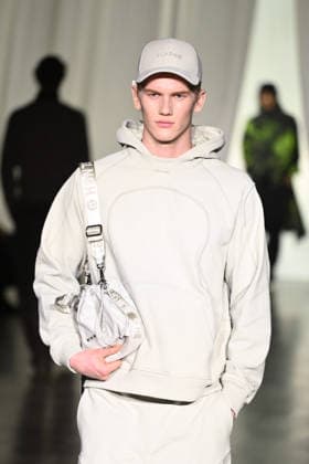 Milan, Milan Men s Fashion Week: Fall Winter 2026 - Men s Fashion, Fall Winter 2026 - Saul Nash fashion show. Fashion show photo: model  Copyright: xSimonaxChiocciax xipa-agency.netx xFotosickix IPA_Agency_IPA70272465