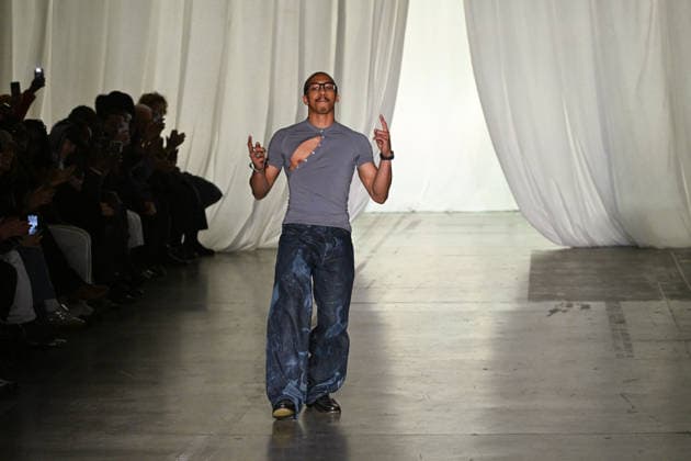 Milan, Milan Men s Fashion Week: Fall Winter 2026 - Men s Fashion, Fall Winter 2026 - Saul Nash fashion show. Fashion show photo: Saul Nash  Copyright: xSimonaxChiocciax xipa-agency.netx xFotosickix IPA_Agency_IPA70272517