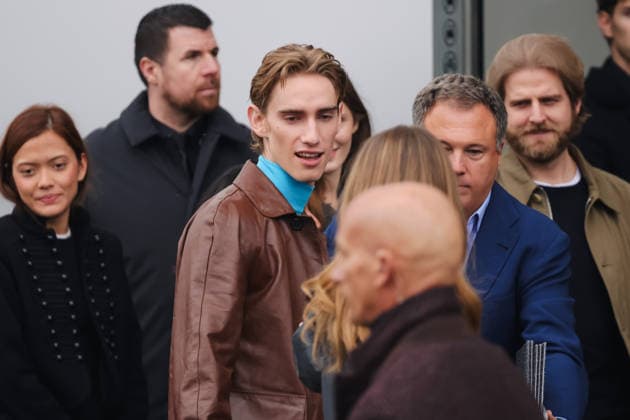 Milan, Milan Fashion Week Menswear Fall Winter 2026 2027 - Men s Fashion, Fall Winter 2026 2027 - Prada Fashion Show - Guest Arrivals. Pictured: Levon Hawke (actor)  Copyright: xAlessandroxBremecx xipa-agency.netx xx IPA_Agency_IPA70274731