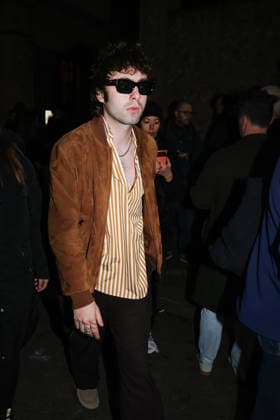 Milan, Milan Fashion Week Menswear Fall Winter 2026 2027 - Men s Fashion, Fall Winter 2026 2027 - Tod s Presentation - Guest Arrivals. Pictured: Lennon Gallagher (son of Liam Gallagher)  Copyright: xAlessandroxBremecx xipa-agency.netx xx IPA_Agency_IPA70274843