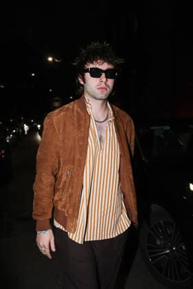 Milan, Milan Fashion Week Menswear Fall Winter 2026 2027 - Men s Fashion, Fall Winter 2026 2027 - Tod s Presentation - Guest Arrivals. Pictured: Lennon Gallagher (son of Liam Gallagher)  Copyright: xAlessandroxBremecx xipa-agency.netx xx IPA_Agency_IPA70274848