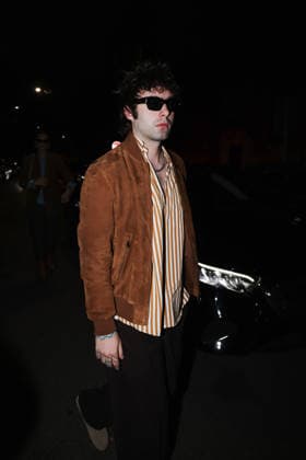 Milan, Milan Fashion Week Menswear Fall Winter 2026 2027 - Men s Fashion, Fall Winter 2026 2027 - Tod s Presentation - Guest Arrivals. Pictured: Lennon Gallagher (son of Liam Gallagher)  Copyright: xAlessandroxBremecx xipa-agency.netx xx IPA_Agency_IPA70274849