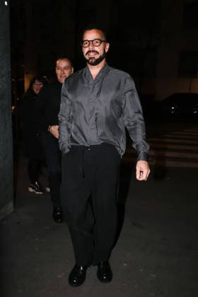 Milan, Milan Fashion Week Menswear Fall Winter 2026 2027 - Men s Fashion, Fall Winter 2026 2027 - Giorgio Armani After Party - Guest Arrivals. Pictured: Ricky Martin (singer)  Copyright: xAlessandroxBremecx xipa-agency.netx xx IPA_Agency_IPA70274885
