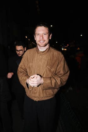 Milan, Milan Fashion Week Menswear Fall Winter 2026 2027 - Men s Fashion, Fall Winter 2026 2027 - Giorgio Armani After Party - Guest Arrivals. Pictured: Jack O Connell (actor)  Copyright: xAlessandroxBremecx xipa-agency.netx xx IPA_Agency_IPA70274891