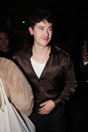Milan, Milan Fashion Week Menswear Fall Winter 2026 2027 - Men s Fashion, Fall Winter 2026 2027 - Giorgio Armani After Party - Guest Arrivals. Pictured: Tom Blyth (actor)  Copyright: xAlessandroxBremecx xipa-agency.netx xx IPA_Agency_IPA70274899