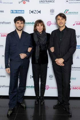 Ceremonie Des Lumieres 2026 Guillaume Marbeck, Michele Halberstadt and David Chambille attends the Ceremonie Des Lumieres 31th International Press Award Ceremony at l Institut du Monde Arabe on January 18, 2026 in Paris, France. Photo by Nasser Berzane ABACAPRESS.COM Paris France  Copyright: xBerzanexNasser ABACAx