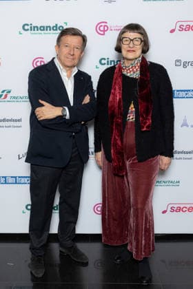 Ceremonie Des Lumieres 2026 Gilles Pelisson and Helen Barlow attends the Ceremonie Des Lumieres 31th International Press Award Ceremony at l Institut du Monde Arabe on January 18, 2026 in Paris, France. Photo by Nasser Berzane ABACAPRESS.COM Paris France  Copyright: xBerzanexNasser ABACAx
