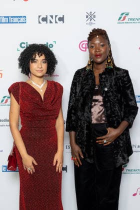 Ceremonie Des Lumieres 2026 Letícia Alasse and Alice Diop attends the Ceremonie Des Lumieres 31th International Press Award Ceremony at l Institut du Monde Arabe on January 18, 2026 in Paris, France. Photo by Nasser Berzane ABACAPRESS.COM Paris France  Copyright: xBerzanexNasser ABACAx
