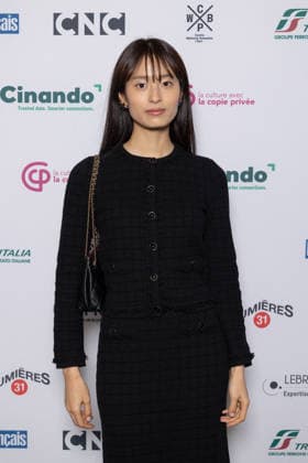 Ceremonie Des Lumieres 2026 Bella Kim attends the Ceremonie Des Lumieres 31th International Press Award Ceremony at l Institut du Monde Arabe on January 18, 2026 in Paris, France. Photo by Nasser Berzane ABACAPRESS.COM Paris France  Copyright: xBerzanexNasser ABACAx