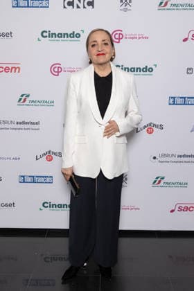 Ceremonie Des Lumieres 2026 Dominique Blanc attends the Ceremonie Des Lumieres 31th International Press Award Ceremony at l Institut du Monde Arabe on January 18, 2026 in Paris, France. Photo by Nasser Berzane ABACAPRESS.COM Paris France  Copyright: xBerzanexNasser ABACAx