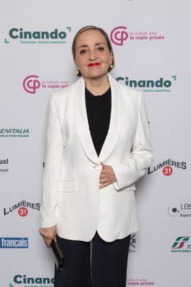 Ceremonie Des Lumieres 2026 Dominique Blanc attends the Ceremonie Des Lumieres 31th International Press Award Ceremony at l Institut du Monde Arabe on January 18, 2026 in Paris, France. Photo by Nasser Berzane ABACAPRESS.COM Paris France  Copyright: xBerzanexNasser ABACAx