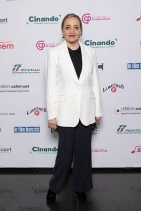 Ceremonie Des Lumieres 2026 Dominique Blanc attends the Ceremonie Des Lumieres 31th International Press Award Ceremony at l Institut du Monde Arabe on January 18, 2026 in Paris, France. Photo by Nasser Berzane ABACAPRESS.COM Paris France  Copyright: xBerzanexNasser ABACAx