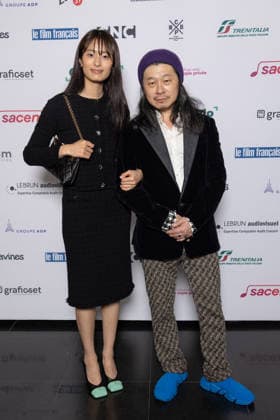 Ceremonie Des Lumieres 2026 Bella Kim and Guest attends the Ceremonie Des Lumieres 31th International Press Award Ceremony at l Institut du Monde Arabe on January 18, 2026 in Paris, France. Photo by Nasser Berzane ABACAPRESS.COM Paris France  Copyright: xBerzanexNasser ABACAx