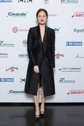 Ceremonie Des Lumieres 2026 Nadia Tereszkiewicz attends the Ceremonie Des Lumieres 31th International Press Award Ceremony at l Institut du Monde Arabe on January 18, 2026 in Paris, France. Photo by Nasser Berzane ABACAPRESS.COM Paris France  Copyright: xBerzanexNasser ABACAx