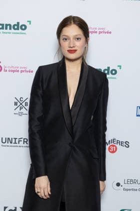 Ceremonie Des Lumieres 2026 Nadia Tereszkiewicz attends the Ceremonie Des Lumieres 31th International Press Award Ceremony at l Institut du Monde Arabe on January 18, 2026 in Paris, France. Photo by Nasser Berzane ABACAPRESS.COM Paris France  Copyright: xBerzanexNasser ABACAx