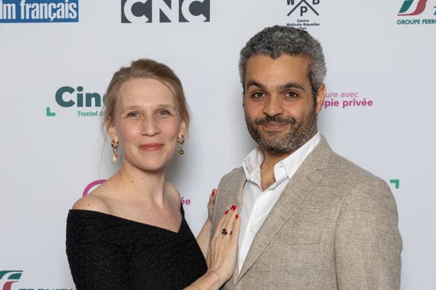 Ceremonie Des Lumieres 2026 Clémence Madeleine-Perdrillat, Nathaniel H limi attends the Ceremonie Des Lumieres 31th International Press Award Ceremony at l Institut du Monde Arabe on January 18, 2026 in Paris, France. Photo by Nasser Berzane ABACAPRESS.COM Paris France  Copyright: xBerzanexNasser ABACAx