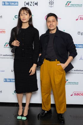 Ceremonie Des Lumieres 2026 Bella Kim and Koya Kamura attends the Ceremonie Des Lumieres 31th International Press Award Ceremony at l Institut du Monde Arabe on January 18, 2026 in Paris, France. Photo by Nasser Berzane ABACAPRESS.COM Paris France  Copyright: xBerzanexNasser ABACAx