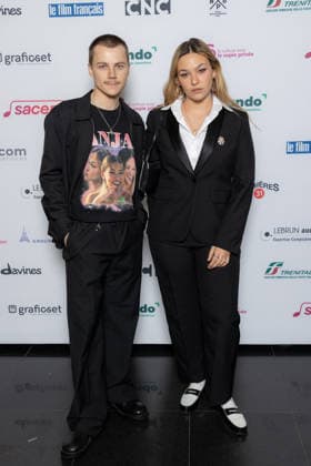 Ceremonie Des Lumieres 2026 Felix Lefebvre, Anja Verderosa attends the Ceremonie Des Lumieres 31th International Press Award Ceremony at l Institut du Monde Arabe on January 18, 2026 in Paris, France. Photo by Nasser Berzane ABACAPRESS.COM Paris France  Copyright: xBerzanexNasser ABACAx