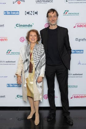 Ceremonie Des Lumieres 2026 Flora Boumia and Sebastien Laudenbach attends the Ceremonie Des Lumieres 31th International Press Award Ceremony at l Institut du Monde Arabe on January 18, 2026 in Paris, France. Photo by Nasser Berzane ABACAPRESS.COM Paris France  Copyright: xBerzanexNasser ABACAx